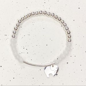 Silver plated Elephant Bracelet